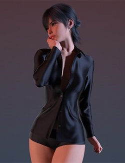 Unbuttoned Blouse G9