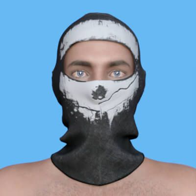 Click here to see preview images for "R3d Thug Mask 3 for G8M G8F and G9 Figures for Daz3D" R3d Thug Mask 3 for G8M G8F and G9 Figures for Daz3D
