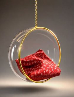 Modern Hanging Swing Chair 3D Model AQ3D
