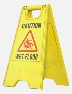 Wet Floor Sign Props