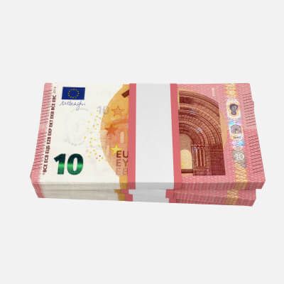 Click here to see preview images for "Packs of 10 Euro Bills for DAZ" Packs of 10 Euro Bills for DAZ