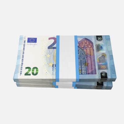Click here to see preview images for "Packs of 20 Euro Bills for DAZ" Packs of 20 Euro Bills for DAZ