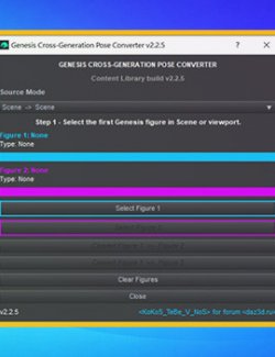 Genesis Cross-Generation Pose Converter 2.3.1