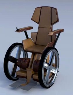 Xavier's Wheelchair.