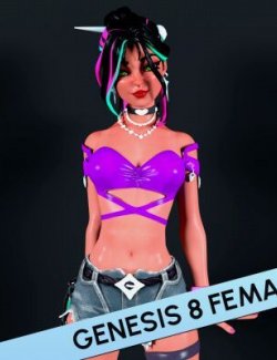 Fortnite Sand Witch Helsie for Genesis 8 and 9