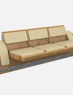 Sci-Fi Futuristic Sofa Props