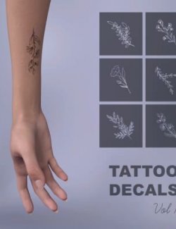 CRI Tattoo Decals VOL1