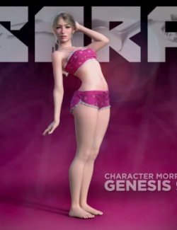 Sara Character Morph for Genesis 9
