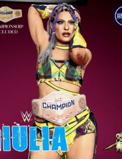 WWE Giulia 2026 G8F Character Package