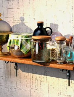 Witch's Kitchen Shelf