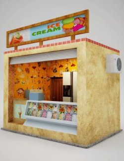 IceCream Shop Props