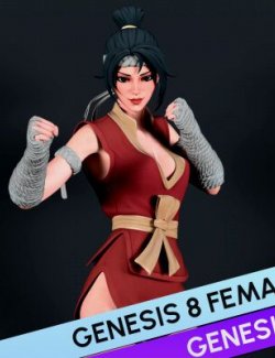 Fortnite Mali for Genesis 8 and 9