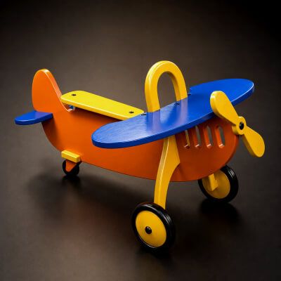 Click here to see preview images for "Kids Toy Airplane 3D Model AQ3D" Kids Toy Airplane 3D Model AQ3D