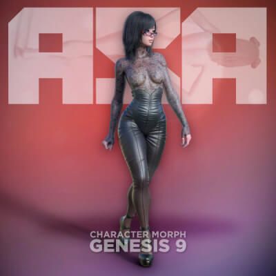 Click here to see preview images for "Asa Character Morph for Genesis 9" Asa Character Morph for Genesis 9