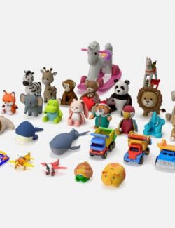 Toybox- Children's Toys Collection for DAZ Studio
