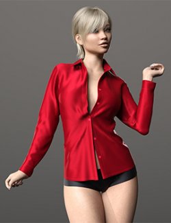Unbuttoned Blouse G8 Female