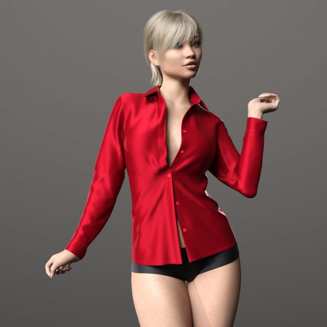 Click here to see preview images for "Unbuttoned Blouse G8 Female" Unbuttoned Blouse G8 Female