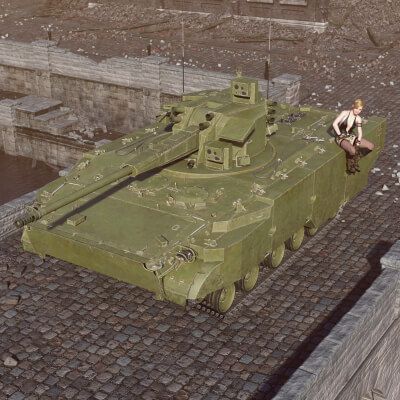Click here to see preview images for "2S38 BTR PVO WT for DAZ3D" 2S38 BTR PVO WT for DAZ3D