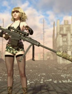 M82 Barrett Rifle WZ for G8F and G9