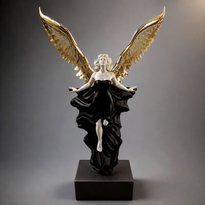 Click here to see preview images for "Winged Goddess Statue 3D Model AQ3D" Winged Goddess Statue 3D Model AQ3D