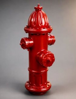 Classic Fire Hydrant 3D Model AQ3D