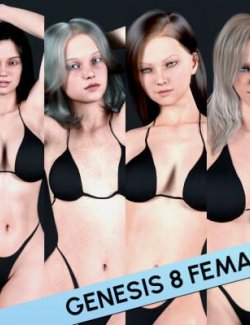 VFox Girl Pack 01 for Genesis 8 Female