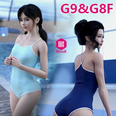 Click here to see preview images for "dForce WUK Strap Swimsuit for Genesis 9, 8 and 8.1 Female" dForce WUK Strap Swimsuit for Genesis 9, 8 and 8.1 Female