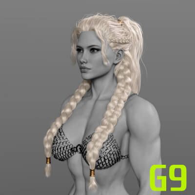 Click here to see preview images for "IIIDM Shieldmaiden Hair for Genesis 9" IIIDM Shieldmaiden Hair for Genesis 9