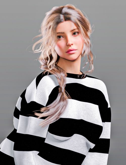 Click here to see preview images for "Leah for Genesis 9" Leah for Genesis 9