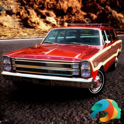 Click here to see preview images for "Ford Country Squire 1966 for Daz Studio" Ford Country Squire 1966 for Daz Studio