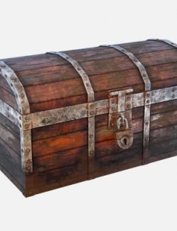 Pirate Chest Box Props