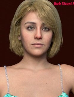 RS Hair- Soft Bob Short Hair for Genesis 9