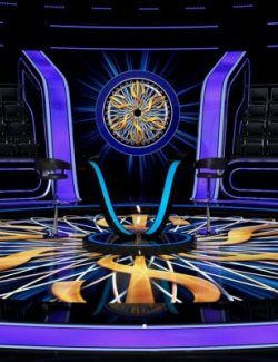 Game Show TV Studio Set - Vol 2 Daz
