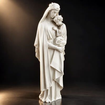 Click here to see preview images for "Elegant Mother and Child Sculpture Statue AQ3D" Elegant Mother and Child Sculpture Statue AQ3D