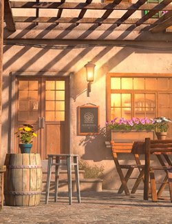 Cozy Pizzeria for Poser