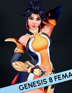 Overwatch Anran for Genesis 8 Female
