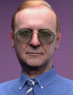 Robert Old Age Male Character for Genesis 9
