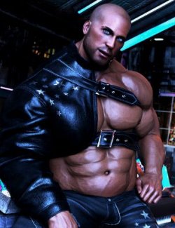 DF - One Shoulder Leather Outfit for G9 - Axon HD - Utility