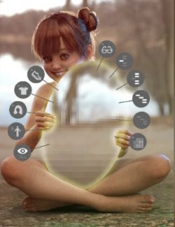Daz Studio 4 Scene Tools Set 1