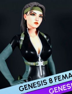 Fortnite Grace Crowne for Genesis 8 and 9