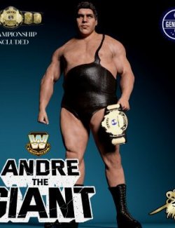 WWE Andre the Giant G8M Character Package