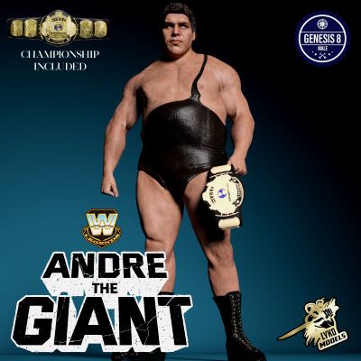 Click here to see preview images for "WWE Andre the Giant G8M Character Package" WWE Andre the Giant G8M Character Package