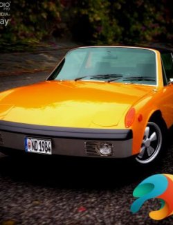 Porsche 914 6 1970 for DAZ Studio