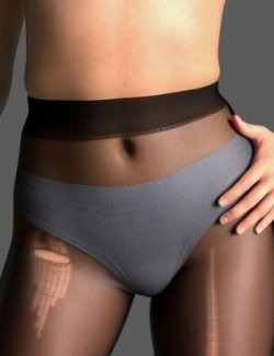 Torn Sheer Tights for Genesis 9