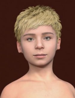 RS Hair- Pixie Mullet Short Hair for Genesis 9