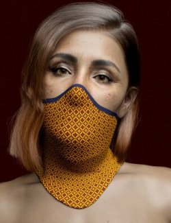 SG Mila Old Female Character & Mask for Genesis 9