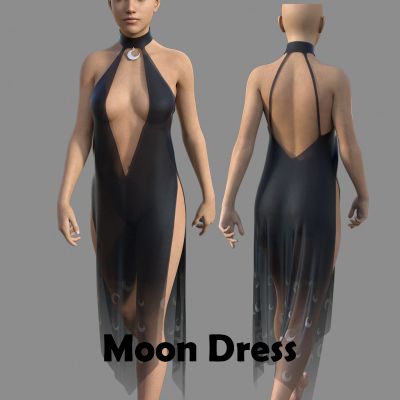 Click here to see preview images for "Moon Dress for Genesis 8 Female" Moon Dress for Genesis 8 Female