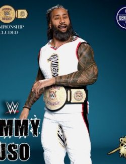 WWE Jimmy Uso 2026 G8M Character Package