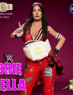WWE Brie Bella 2026 G8F Character Package