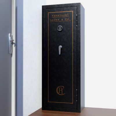 Click here to see preview images for "Tall Narrow Gun Safe" Tall Narrow Gun Safe